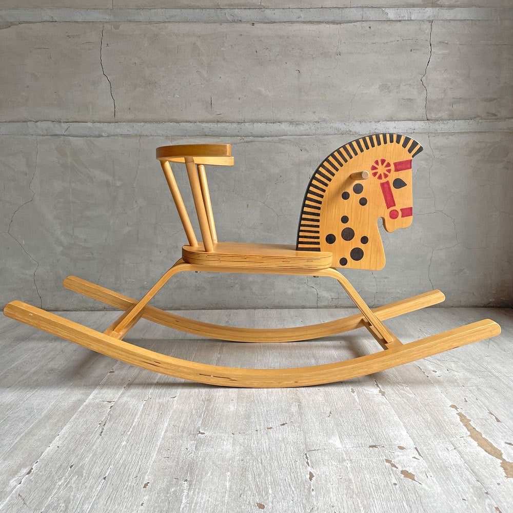 オッフィー offi ロッキングホース Baltic Rocking Horse 木馬 知育玩具 エリック・ファイファー 米国 希少 ♪