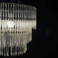 3ラウンドフレーム アイシクル シャンデリア 3Tiered Icicle Glass Chandelier ペンダントライト 〓