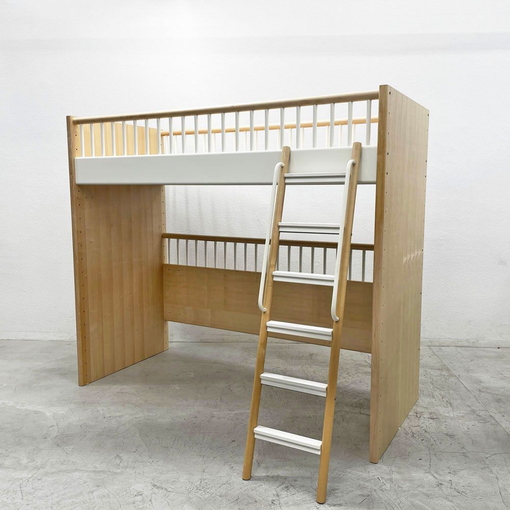 アクタス ACTUS テンポ ロフトベッド Tempo loft bed キッズベッド メイプル材 定価￥289,300- 〓
