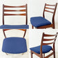 北欧ビンテージ Scandinavia Vintage ダイニングチェア 無垢材 ファブリック 北欧家具 モダンデザイン A ●