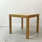 無印良品 MUJI ダイニングテーブル 無垢集成材 オーク材 引出付 W80cm スクエア ナチュラルスタイル 参考価格￥59,900- ●