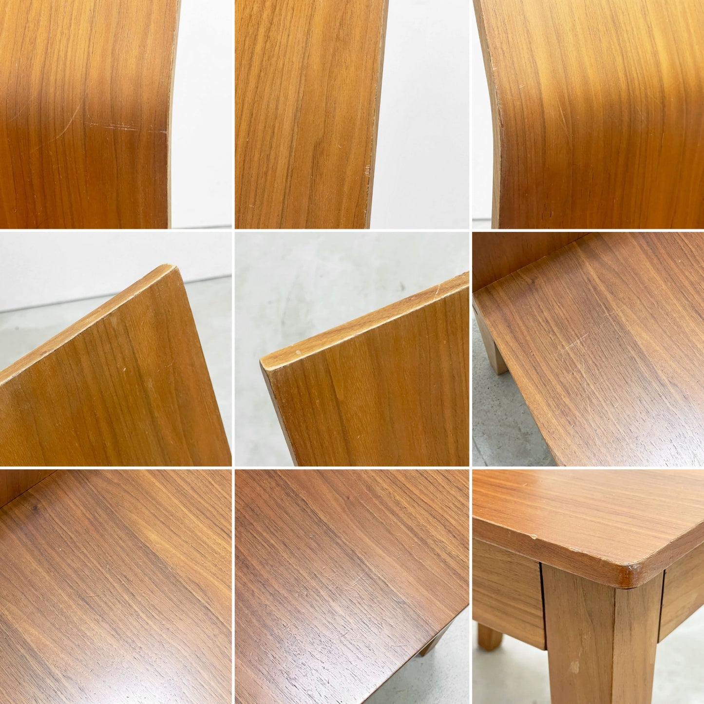 アクタス ACTUS ヴェント VENTO ダイニングチェア ウォールナット材 曲木 シンプルデザイン A ●