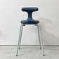 アーユル・チェア ayur-chair × ヒューマンメイド HUMAN MADE スツールタイプ SH49 四本脚 姿勢矯正 坐骨椅子 健康椅子 ネイビー 限定カラー 希少 ●