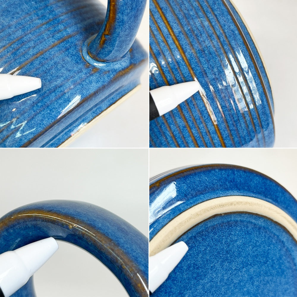 デンビー DENBY Chatsworth チャッツワース コーヒーポット ストーンウェア ジリアン・ペンバートン Gillian Pemberton UKビンテージ 英国 ●