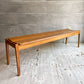 冨士ファニチア FUJI FURNITURE コティ Koti 3Pベンチ X02580S W160cm ウォールナット材 板座 定価￥134,200- ♪
