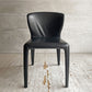 カッシーナ Cassina オラ 369 HOLA アームレスチェア ダイニングチェア 本革 ブラックレザー ハンス・ウェッツスタイン イタリア 定価￥418,000- ♪