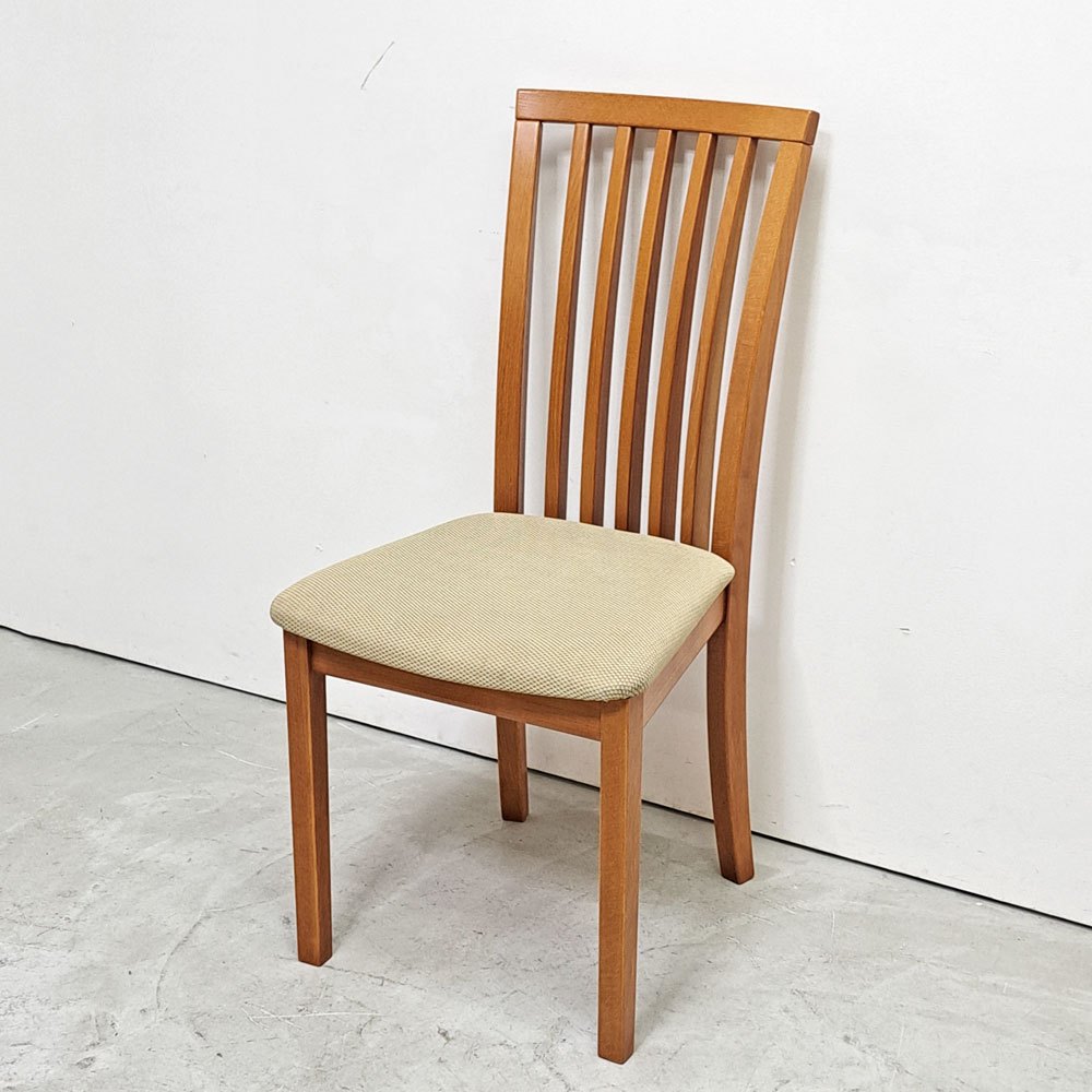 スコービー Skovby ダイニングチェア SM66 ビーチ材 ファブリック モダンデザイン デンマーク 北欧家具 A ●