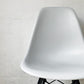 ハーマンミラー HermanMiller サイドシェルチェア ドゥエルレッグ DSW アルパイン × エボニー ポリプロピレン製 イームズ ミッドセンチュリー ★