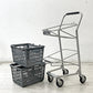 パシフィックファニチャーサービス P.F.S バスケットカート BASKET CART バスケット2個付 定価\29,700 ●