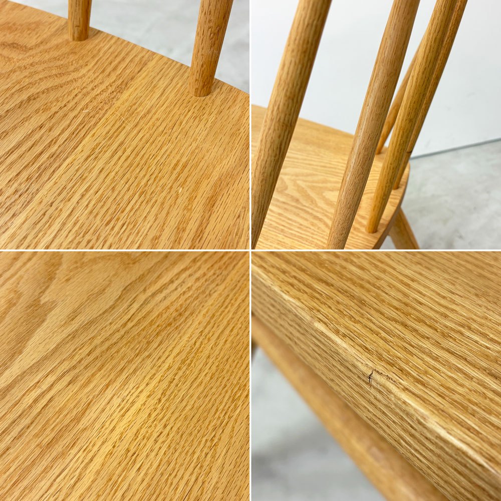 モモナチュラル MOMO Natural SB CHAIR ダイニングチェア オーク無垢材 オイルフィニッシュ ナチュラル ウィンザースタイル B ●