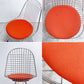 ヴィトラ vitra ワイヤーチェア Eames Wire Chair DKR5 エッフェルベース シートパッド付 レッドカラー C&R イームズ ミッドセンチュリー ●