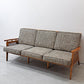 アクメファニチャー ACME Furniture ウィッカー WICKER SOFA 3P 3人掛け ソファ ハックベリー ラタン ファブリック 西海岸スタイル ●