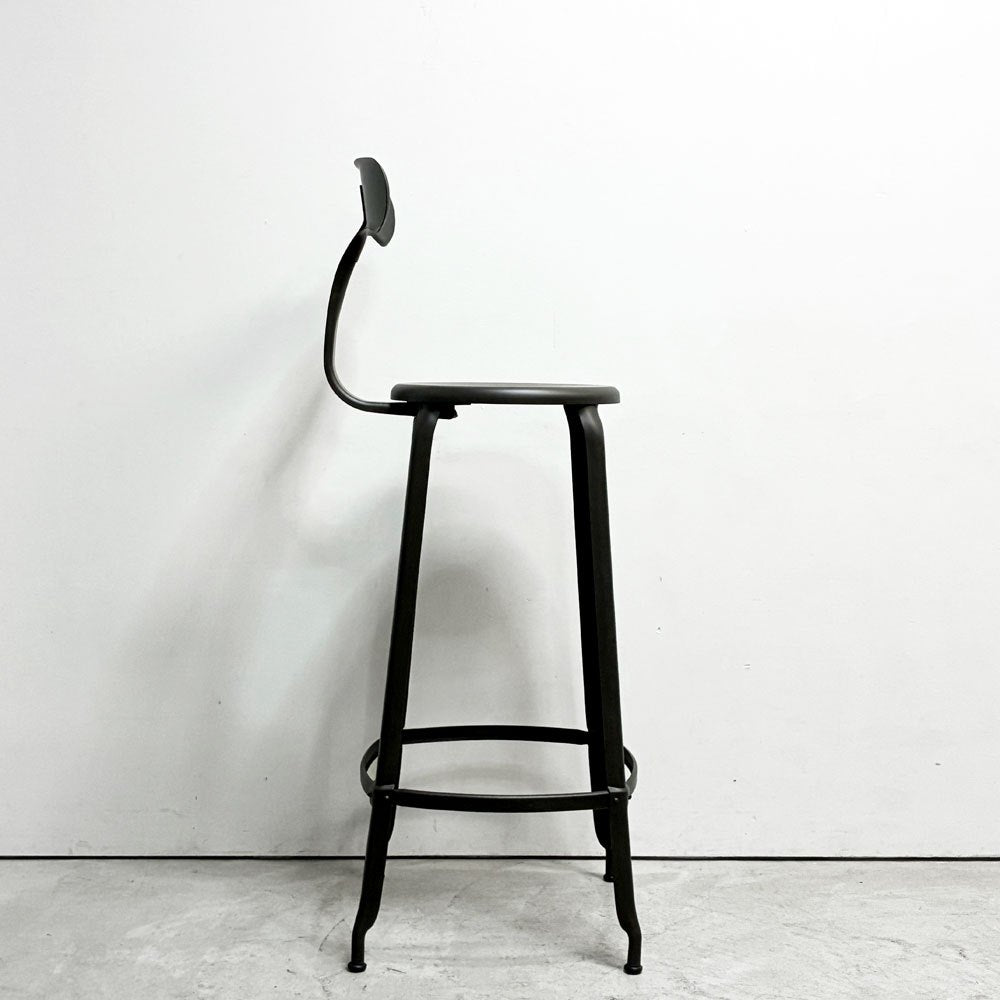フェールトラヴァイユ FER TRAVAIL ニコルチェア NICOLLE Chair SH80 カウンターチェア スチール マットクリア仕上げ 別注モデル インダストリアル B ●