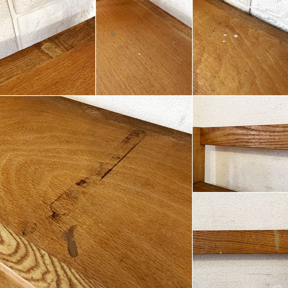 ビンテージ Vintage フォールディングシェルフ オープンシェルフ 本棚 飾り棚 3段 W66cm 折りたたみ レトロ 古家具 ◎