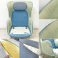 フリッツハンセン Fritz Hansen ロオチェア RO JH2 ラウンジチェア ハイバック Faded Denim Blue ファブリック オーク材フレーム ハイメ・アジョン 北欧モダン●