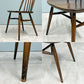 アーコール Ercol クエーカーチェア ダイニングチェア ハイバック オールドコロニアル ブラウン エルム材 × ビーチ材 UKビンテージ 英国家具 ◎