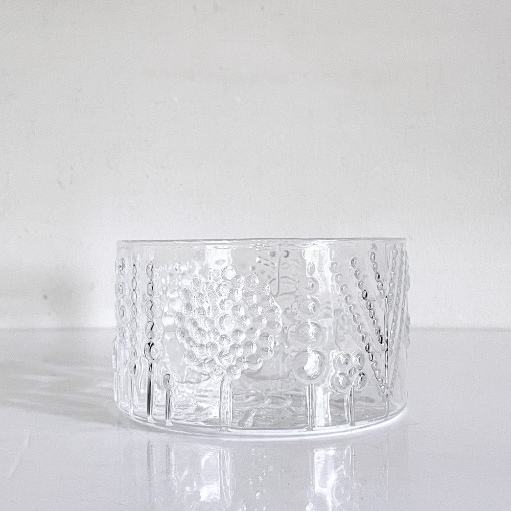 イッタラ iittala フローラ Flora ボウル クリア 10cm オイバ・トイッカ  Oiva Toikka Scope別注 フィンランド 北欧雑貨 ■
