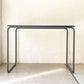 無印良品 MUJI ×トーネット THONET スチールパイプデスク Mサイズ ダークグレー バウハウス ★