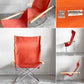 ニーチェアX  NY chair X フォールディングチェア ロッキング 折り畳み ナチュラル×レンガ MoMA 藤栄 新居 猛 ■