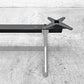 ハーマンミラー Herman Miller ビンテージ エアポートベンチ タンデムシート 4連 アームシェル用ベース イームズ 〓