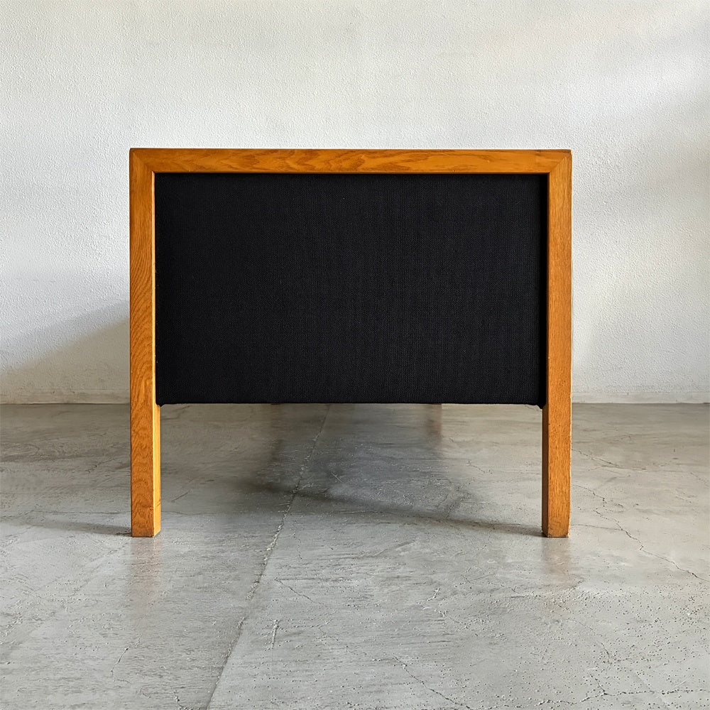 ハーマンミラー Herman Miller ビンテージ ネルソン キューブ グループ シーティング ソファ 3シーター W1940 Nelson Cube Sofa 76" ブラック ミッドセンチュリーモダン 〓