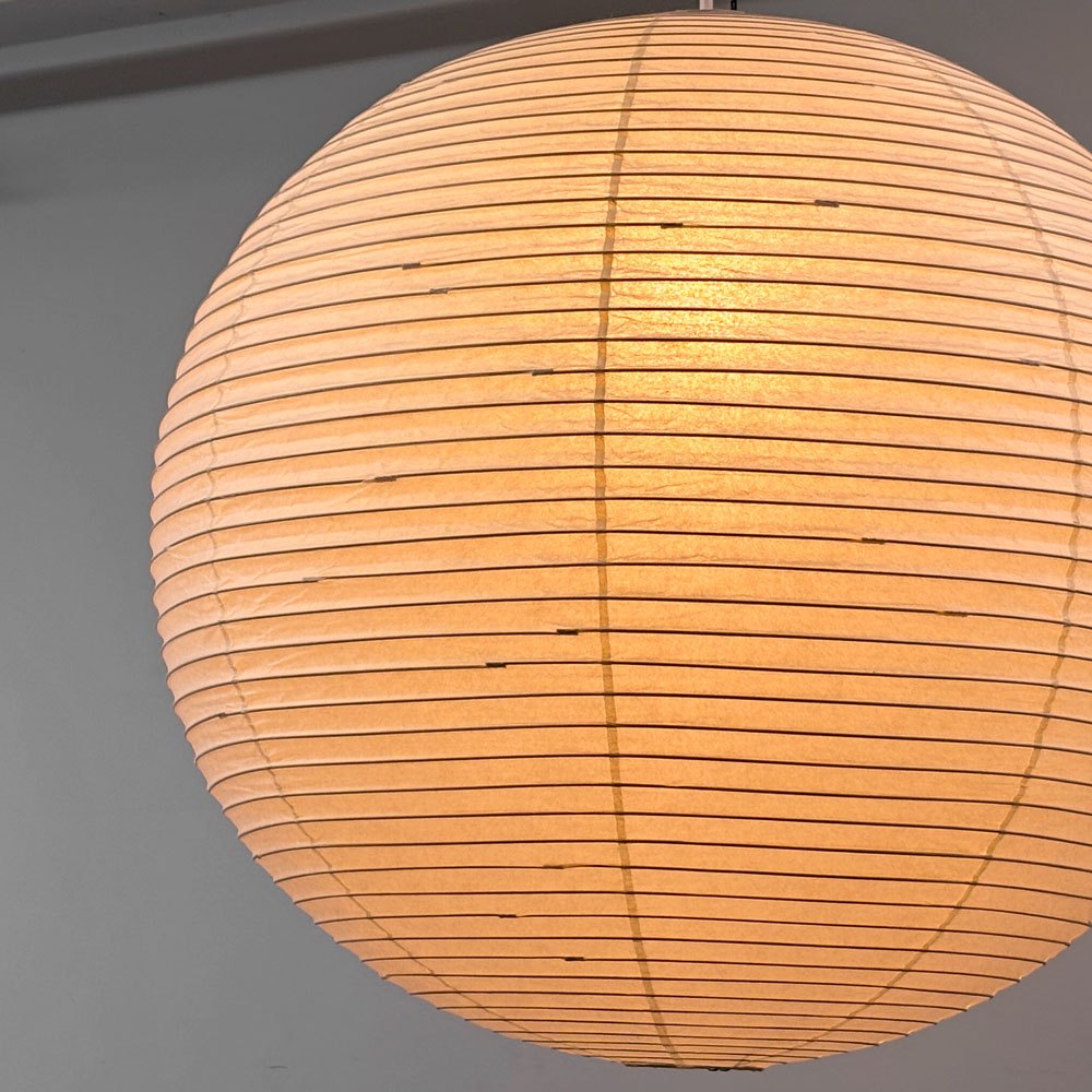 イサムノグチ Isamu Noguchi アカリ AKARI 55A オゼキ ペンダントライト 和紙 直径55cm COD-4 ソケットコード付き 名作照明 ミッドセンチュリー 美品 箱付き ●
