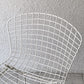 ノル Knoll 420 サイドチェア ワイヤーチェア ホワイト ハリー・ベルトイア Harry Bertoia ミッドセンチュリー 名作椅子 ◇