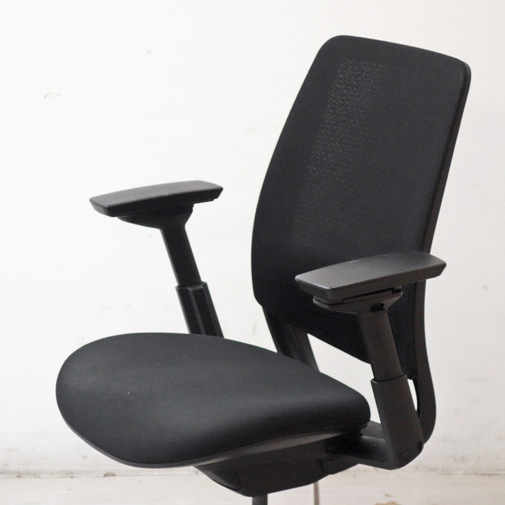 スチールケース Steelcase シリーズ2 Series2 デスクチェア OAチェア ブラック ●