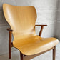 アルテック artek ドムス ラウンジチェア Domu Lounge Chair アームチェア バーチ材 ハニー×ウォールナット スコープ SCOPE別注 希少カラー イルマリ・タピオヴァーラ 北欧 フィンランド ♪