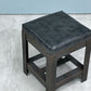 イデー IDEE アイアン スツール  IRON STOOL レザー 焼鋼 店舗什器 インダストリアルデザイン 特注品 A ◎