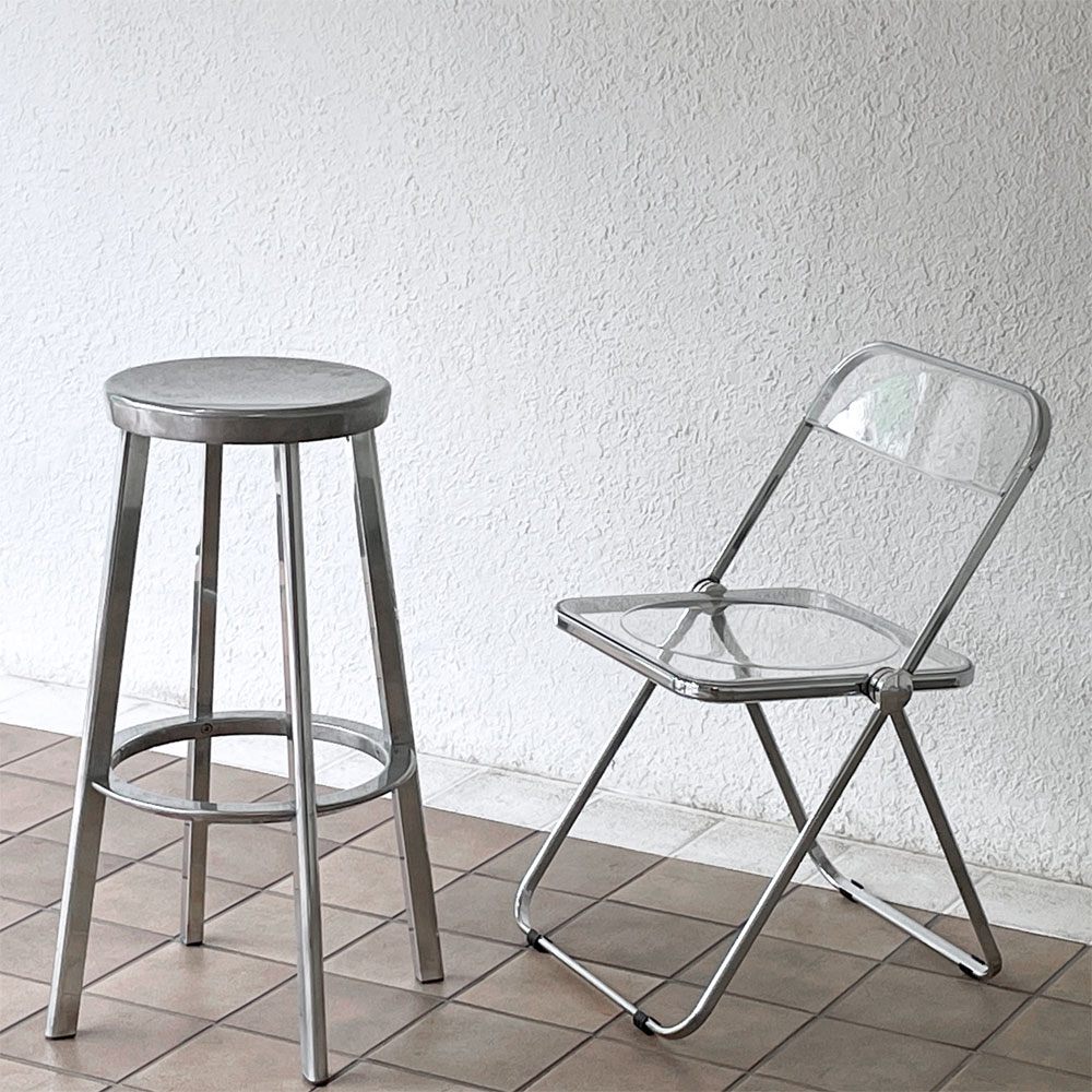 マジス MAGIS デジャヴ DEJA-VU STOOL カウンタースツール アルミニウム ポリッシュ 深澤直人 スーパーノーマル ミニマル 定価96,800円 ◇