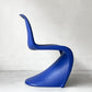 ヴィトラ vitra パントンチェア ダイニングチェア スタッキング ブルー ヴェルナー・パントン ミッドセンチュリー 定価58,300円 A ★