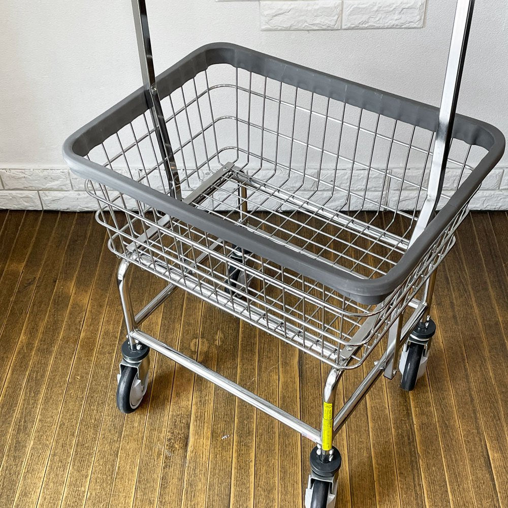 R&B ワイヤープロダクツ R&B WIRE PRODUCTS USA ランドリーカートダブルポール パシフィックファニチャーサービス P.F.S.取扱 定価：￥46,200- ◎
