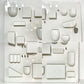 ヴィトラ vitra ウーテンシロ1 Uten.Silo 1 ホワイト 壁掛け収納 ウォールシェルフ インゴ・マウラー & ドロシー・ベッカー ミッドセンチュリー スペースエイジ ●