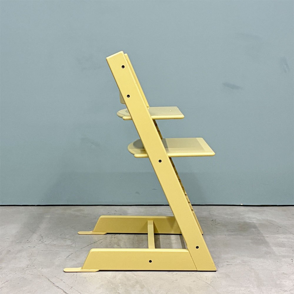 ストッケ STOKKE トリップトラップ TRIPP TRAPP ベビーチェア キッズチェア 延長グライダー付き S/N6～ ノルウェー 北欧家具 ◎