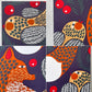 マリメッコ Marimekko ケトゥンマルヤ KETUNMARJA ファブリックパネル 80×80cm MAIJA METSOLA 北欧雑貨 フィンランド◇