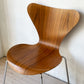 フリッツハンセン Fritz Hansen セブンチェア Seven Chair ダイニングチェア アルネヤコブセン Arne Jacobsen ウォールナット材 北欧家具 E ★