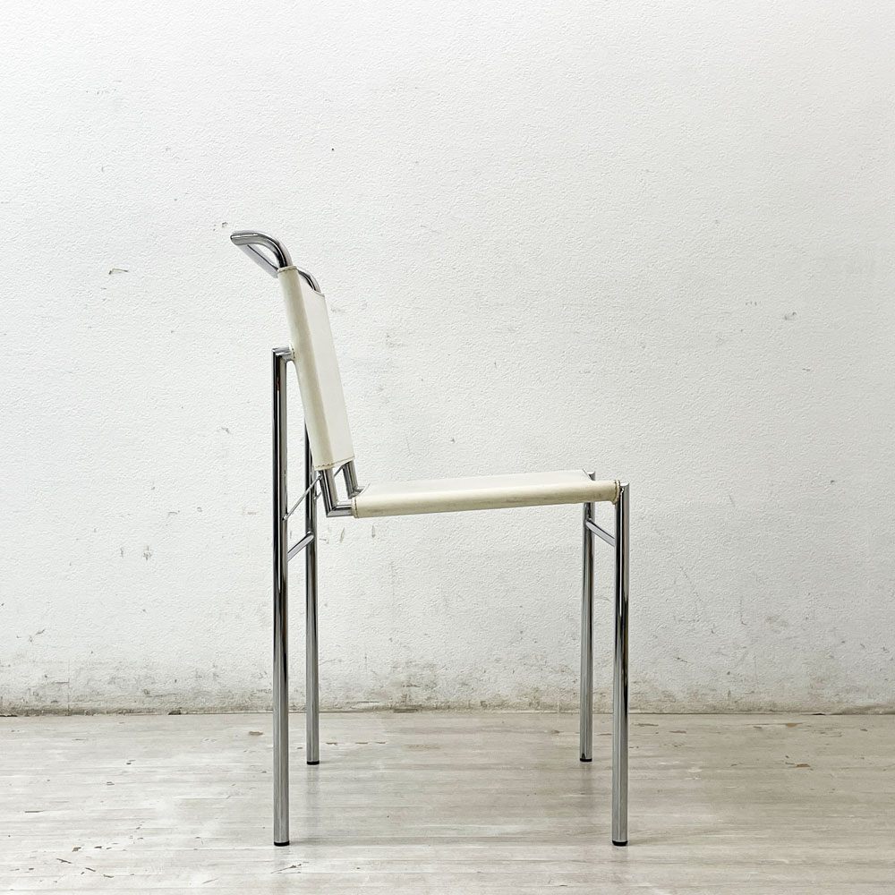 スティールライン Steel Line ロクエブリューン ROQUEBRUNE ダイニングチェア アイリーン・グレイ Eileen Gray モダンデザイン リプロダクト品 A ●
