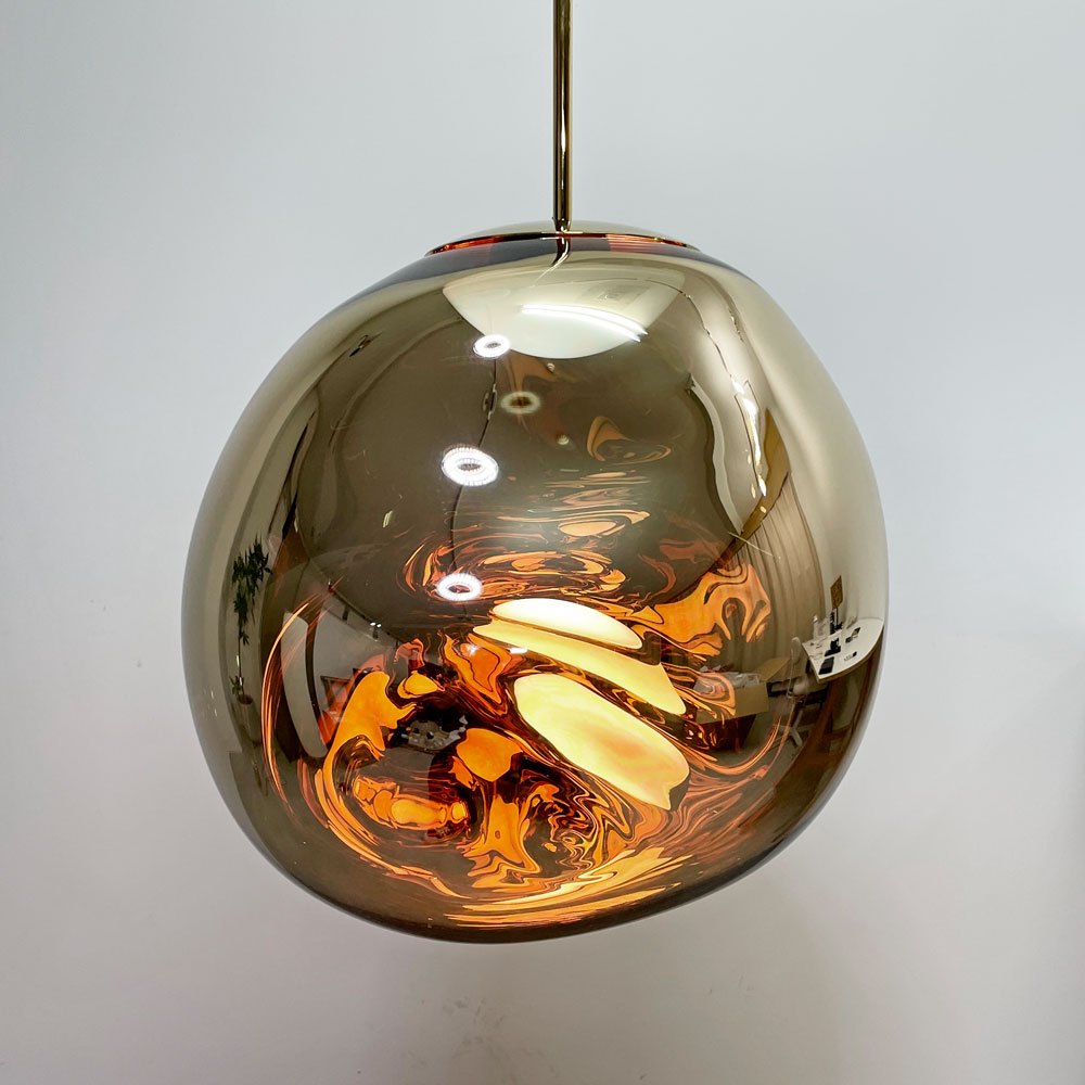 トムディクソン Tom Dixon メルト MELT 50 クローム ペンダントライト ヤマギワ取扱 未使用品 箱付 定価￥275,000- ●