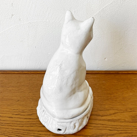 アスティエ・ド・ヴィラット Astier de Villatte  セツコ コレクション Setsuko collection 猫 キャット インセンスバーナー 参考68,200円 ★