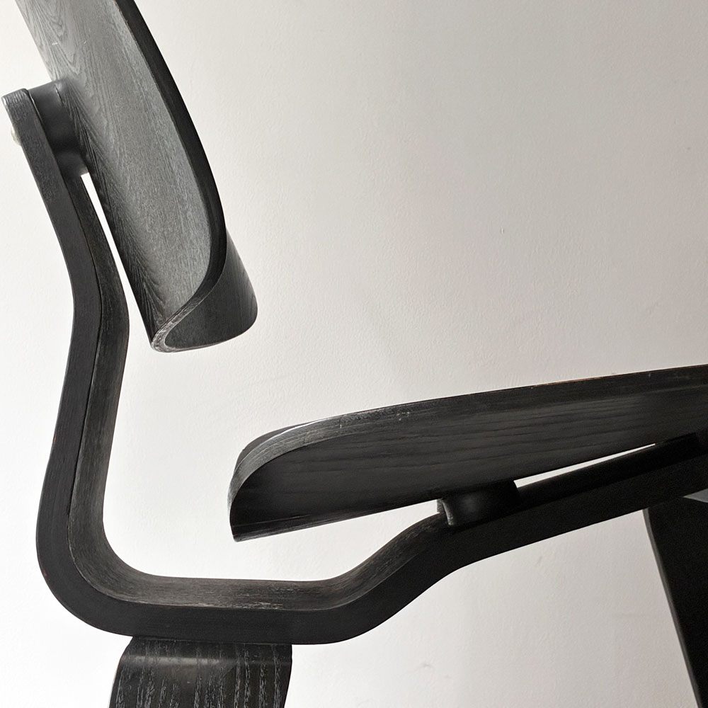 ハーマンミラー Herman Miller プライウッドラウンジチェア LCW ウッドレッグ 楕円形マウント 1950s ビンテージ C&R イームズ ミッドセンチュリー ◎