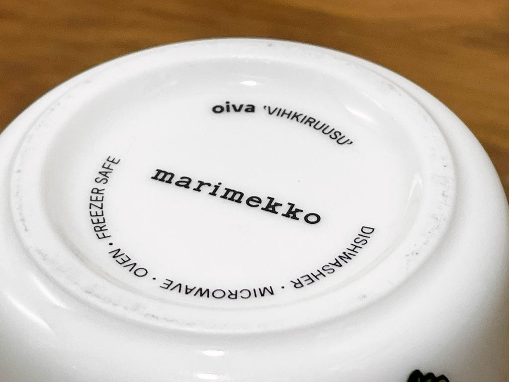 マリメッコ marimekko ヴィヒキルース VIHKIRUUSU ラテマグ グリーン マイヤ・イソラ Maija Isola 北欧食器 廃番 ◇