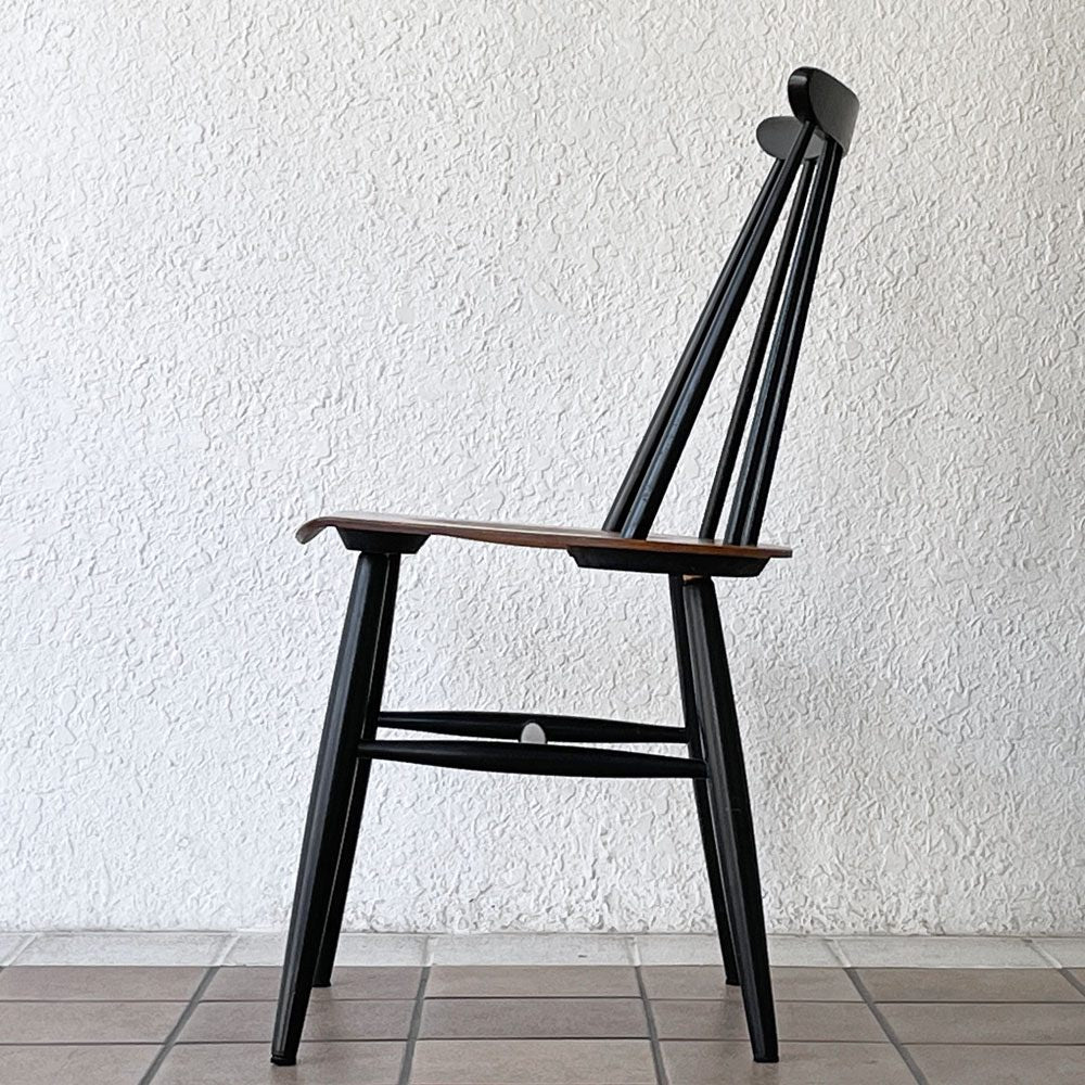 アスコ ASKO ファネットチェア Fanett chair イルマリ・タピオヴァーラ ダイニングチェア チーク材 50～60年代 フィンランド製 北欧ビンテージ 名作 ◇