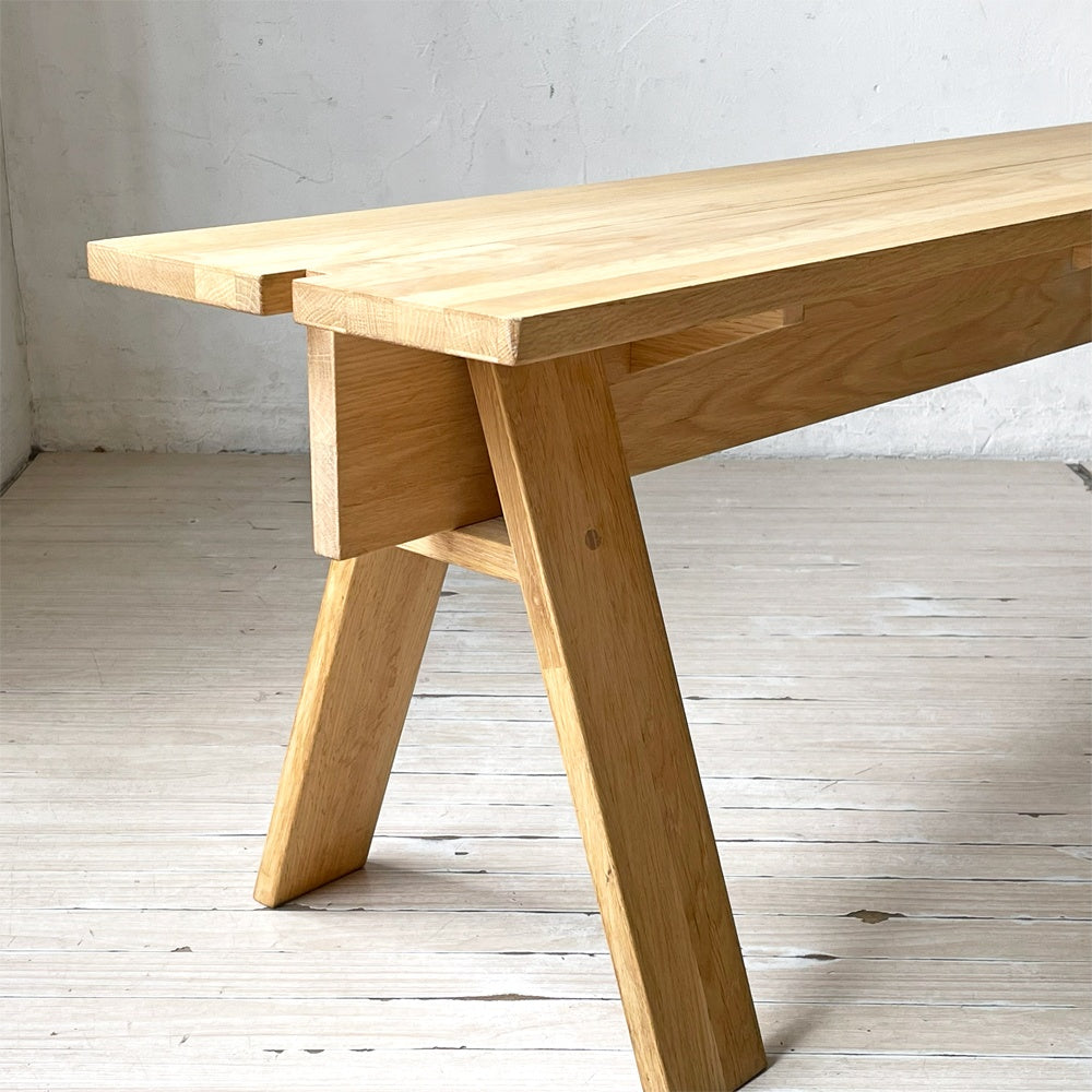 石巻工房 Ishinomaki Laboratory 石巻 ベンチ by カリモク ISHINOMAKI BENCH by Karimoku 芦沢啓治 廃盤★