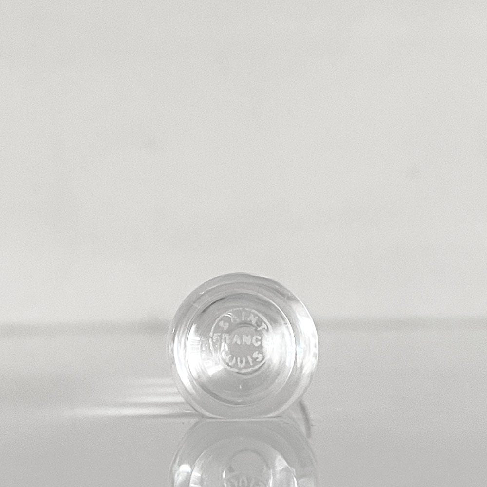 サンルイ SAINT-LOUIS バブルス bubbles カトラリーレスト 6個セット 箸置き クリスタルガラス 箱付き 未使用品 フランス ■