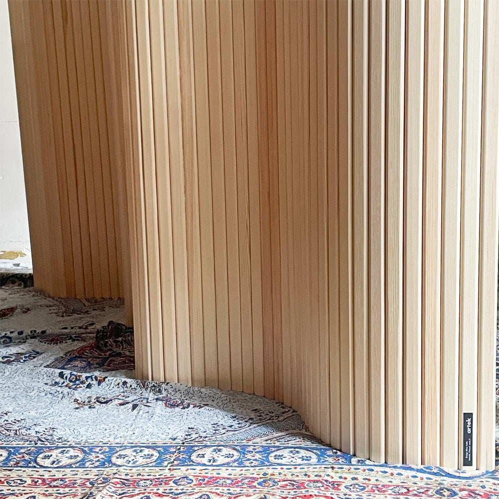 アルテック artek パーテーション100 スクリーン 100A 間仕切り パイン材 アルヴァ・アアルト W200×180cm 90周年アニバーサリー 復刻サイズ ■