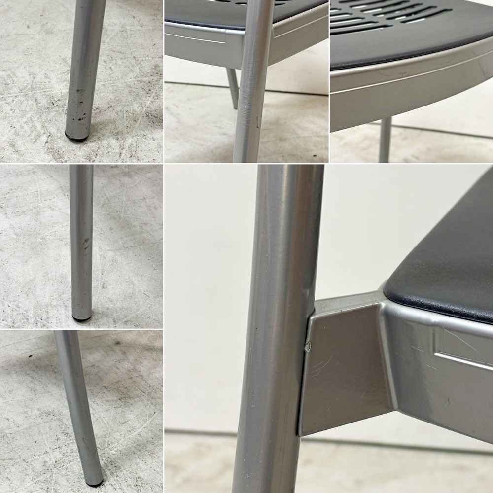 カルテル Kartell マウナケア Mauna-Kea アームレスチェア ダイニングチェア ヴィコ・マジストレッティ ポストモダン 廃盤 ●