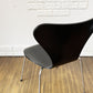 フリッツハンセン Fritz Hansen セブンチェア ダイニングチェア ブラック ラッカー再塗装 アルネ・ヤコブセン デンマーク スタッキングチェア 北欧家具 現状品 ◎
