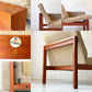 フランス＆サン France & Søn モジュラインソファ Moduline Sofa ラウンジチェア 2Pソファ チーク材 グレーファブリック デンマークビンテージ ★