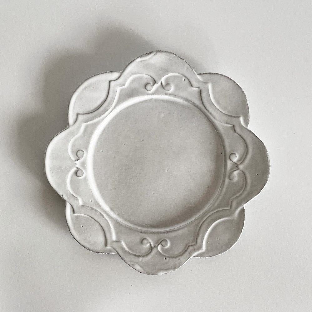 アスティエ・ド・ヴィラット ASTIER de VILLATTE マルト Marthe サイドプレート 20cm フランス 定価¥19,140- ■